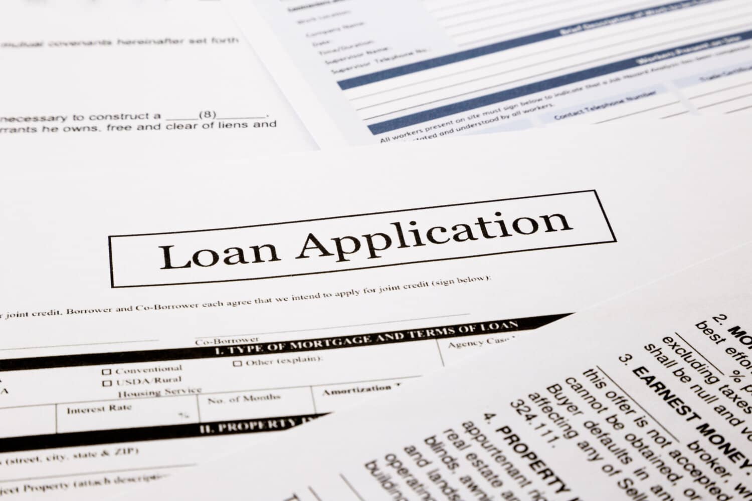 Short Term Loan Application